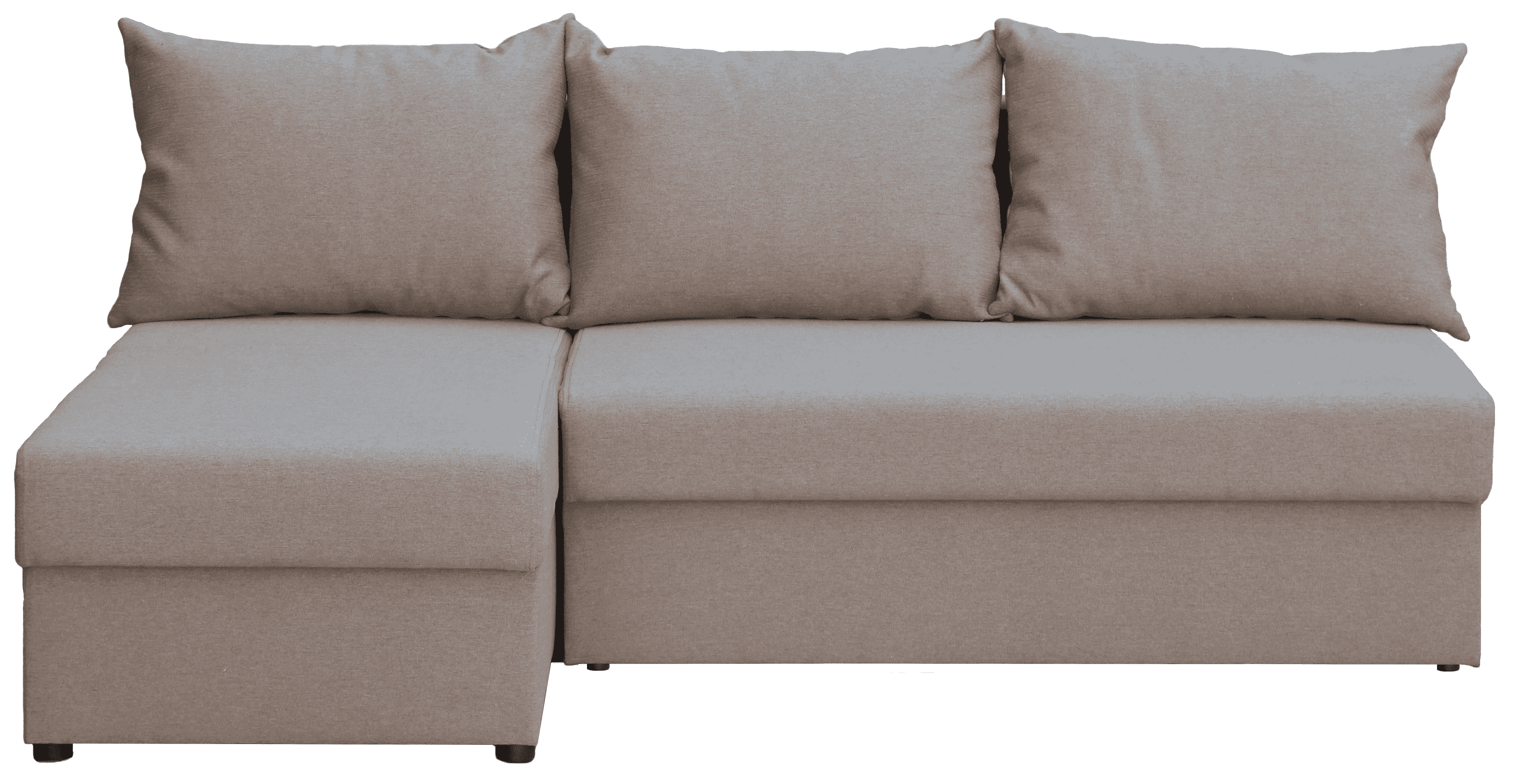 Диван кутовий Берегиня Скай лівий (Валенсія 08) бежевий 2000x1450x770 мм